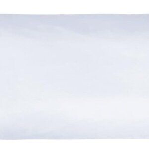 100% Cotton Body Pillow Cover, 20x 48 inches Lace Trimmed Long Pillowcase, Envel